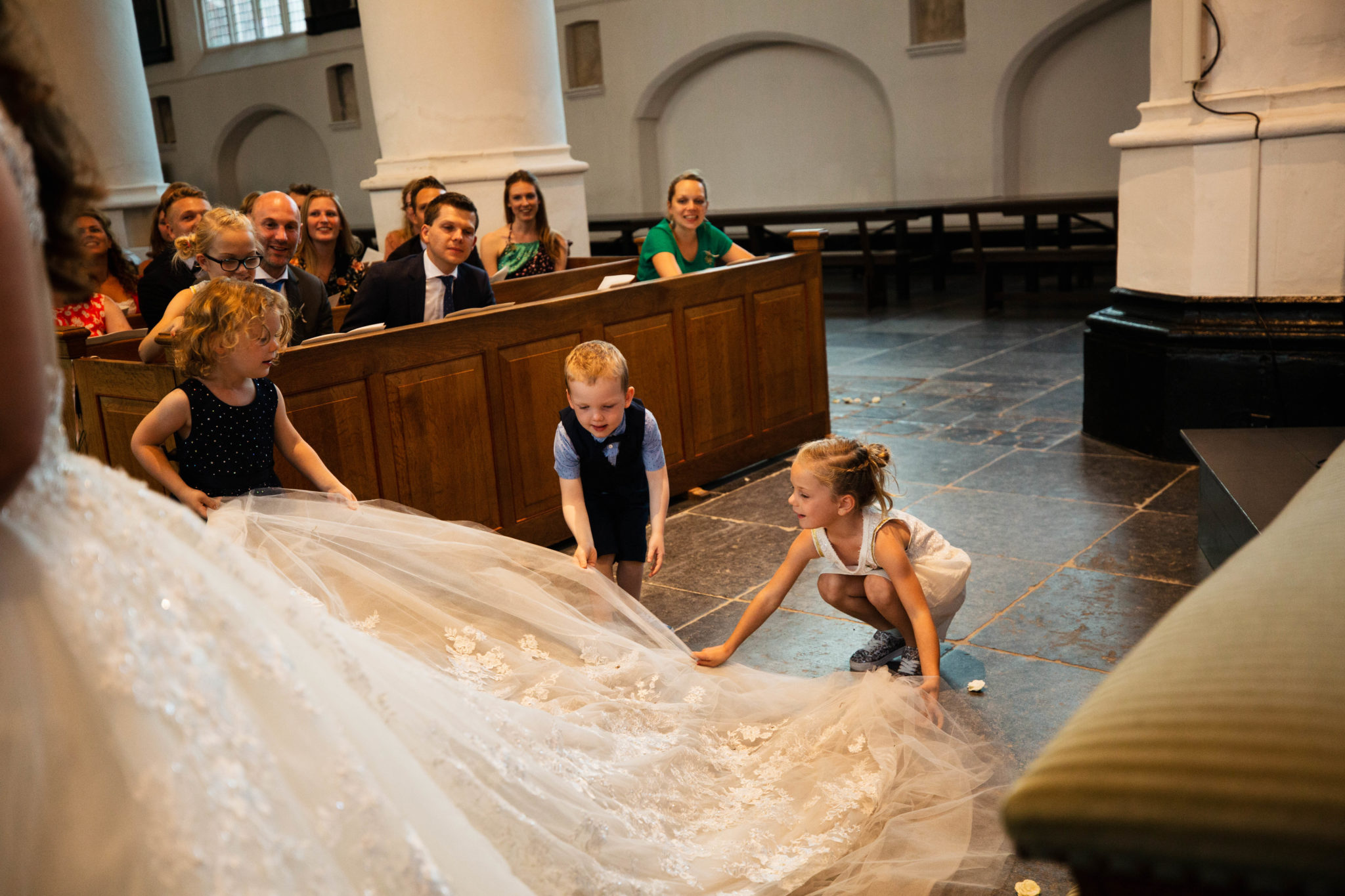 Bruidskinderen Trouwjurk