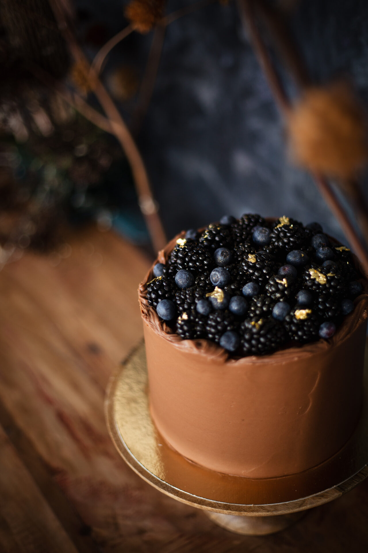 Chocolade bruidstaart