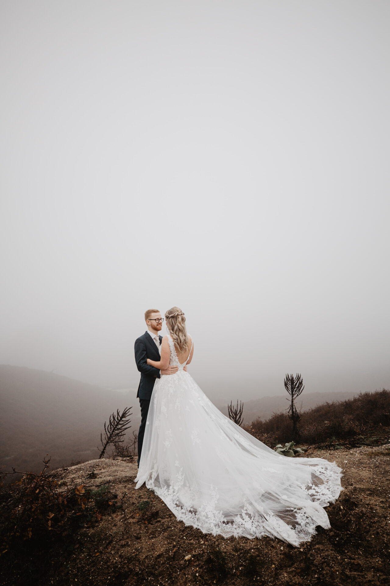 Bruidsfotografie mist