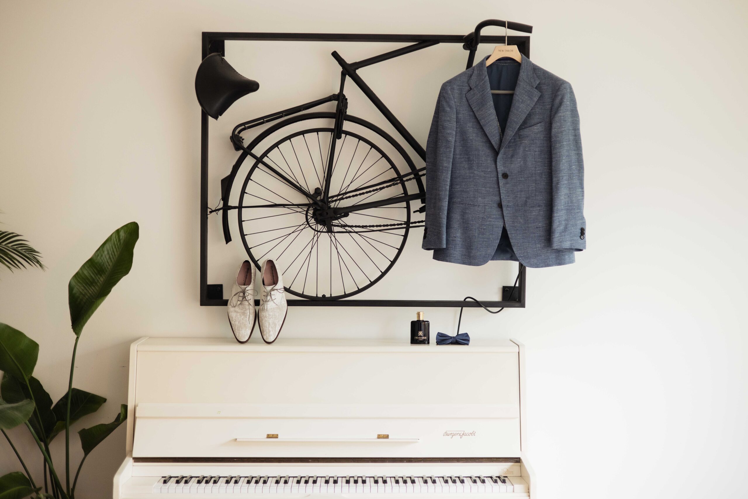 getting ready bruidegom